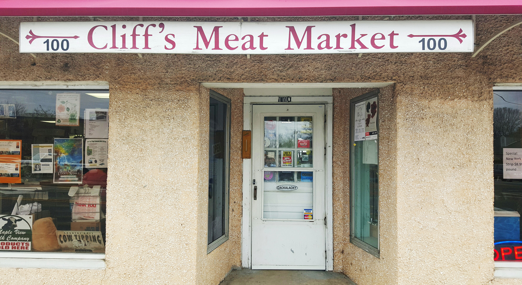 Cliff's Meat Market in Carborro NC